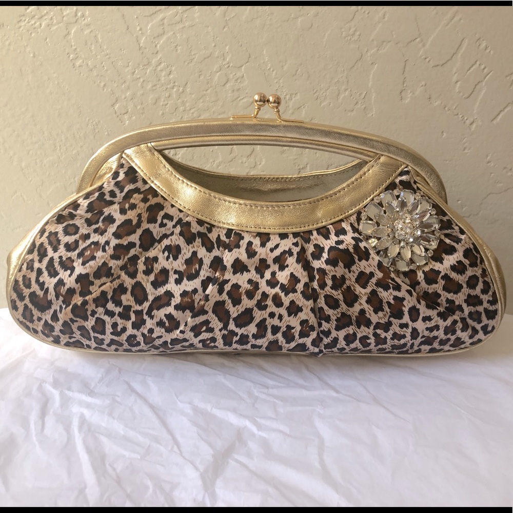 Leopard Print Purse